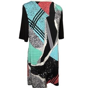 MACY'S STYLE & CO.Tunic blouse 1/2 sleeves Pull over Scoop neck Size Large